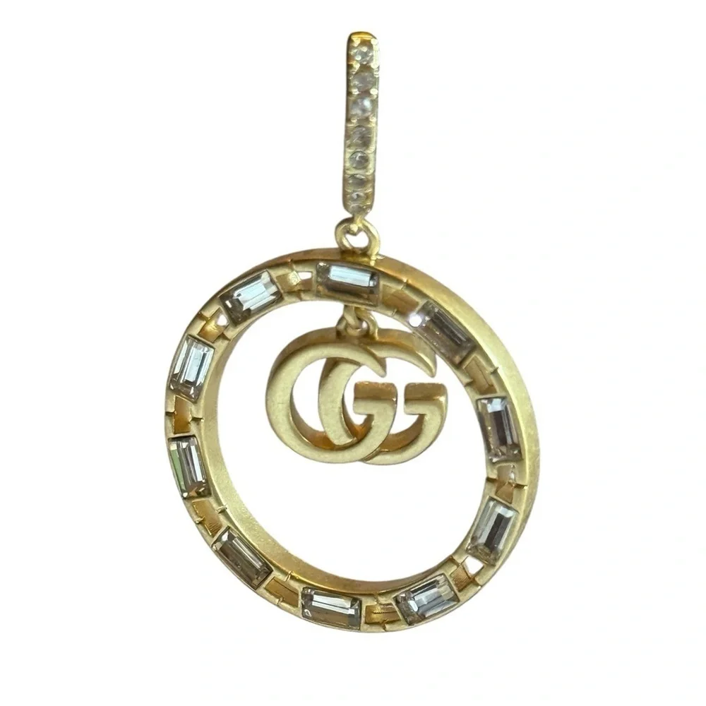 Gucci Gold Circle Earrings
